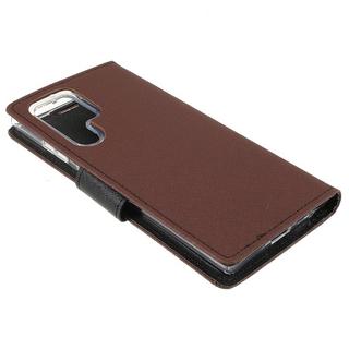 Mercury  Galaxy S22 Ultra - Etui Goospery Fancy coque noir 