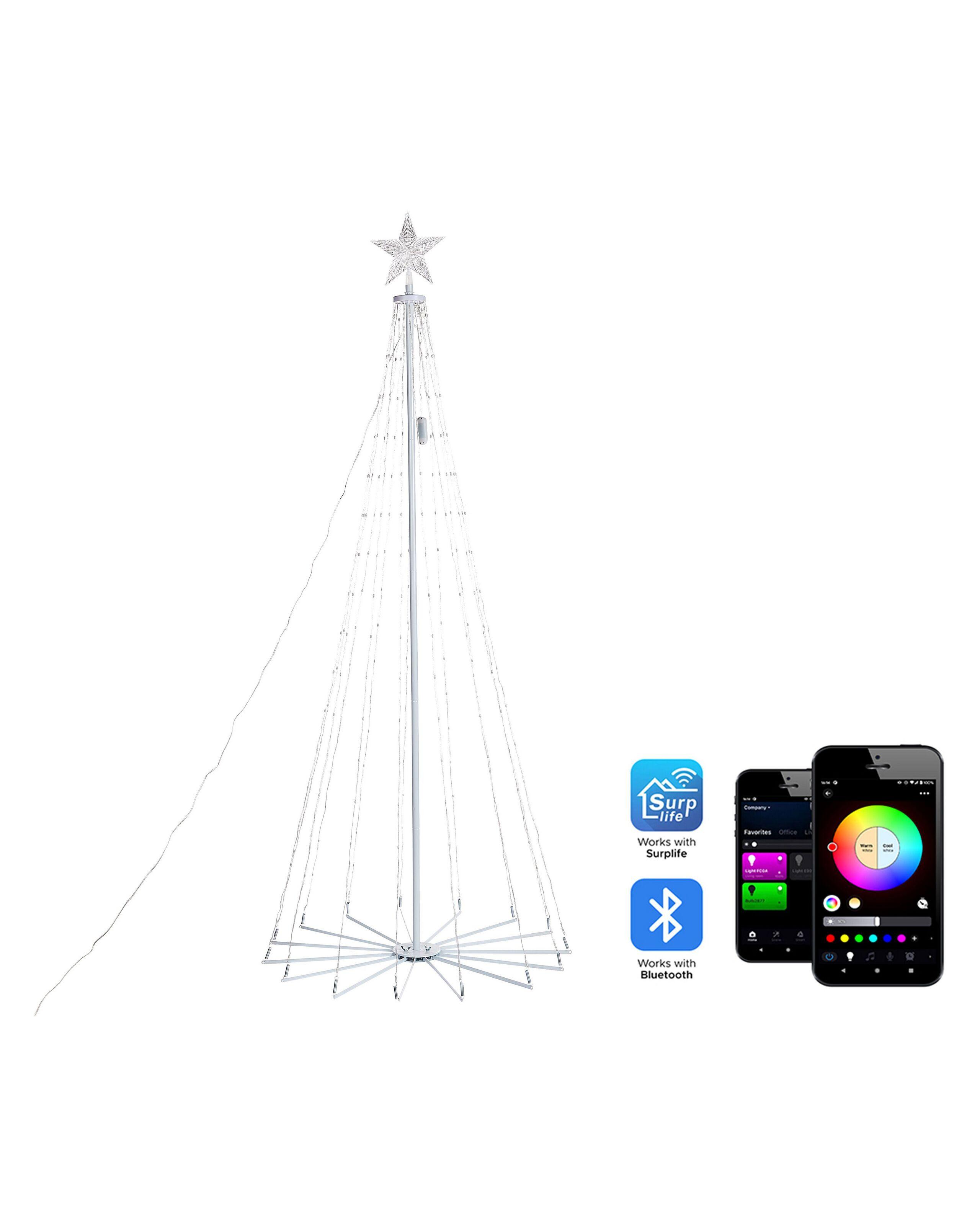 Image of Beleuchteter Weihnachtsbaum aus Kunststoff Modern IKAMIUT Beleuchteter Weihnachtsbaum aus Kunststoff Modern IKAMIUT
