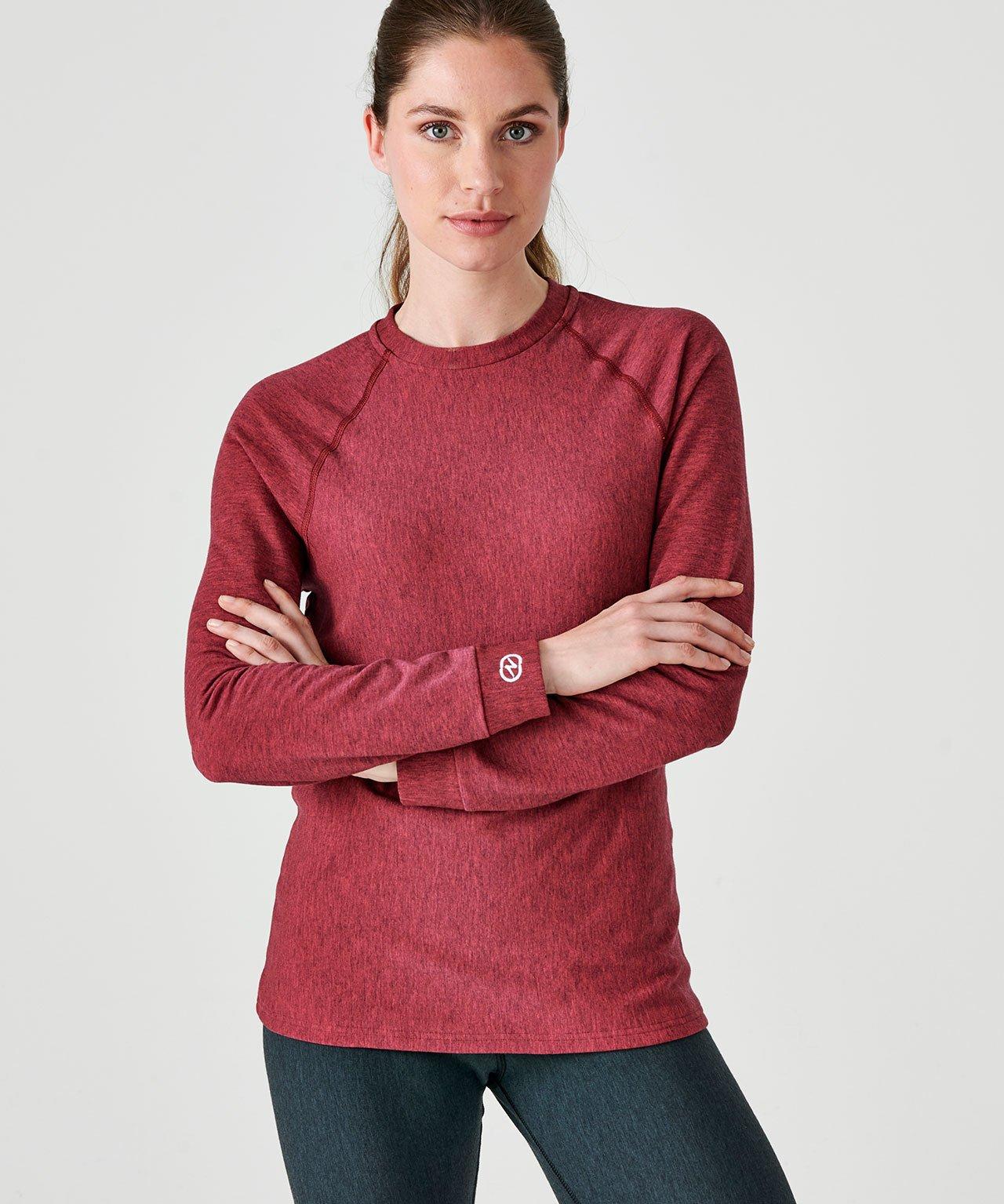 Image of Thermolactyl-shirt Comfort Mit Rundhalsausschnitt, Wärmegrad 4, . Herren Rosa 38/40