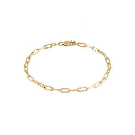 Elli  Armband Glieder Oval Basic Chunky Chains Optik 