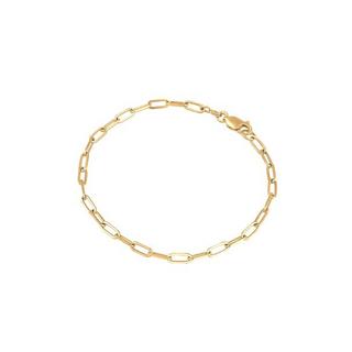 Elli  Armband Glieder Oval Basic Chunky Chains Optik 