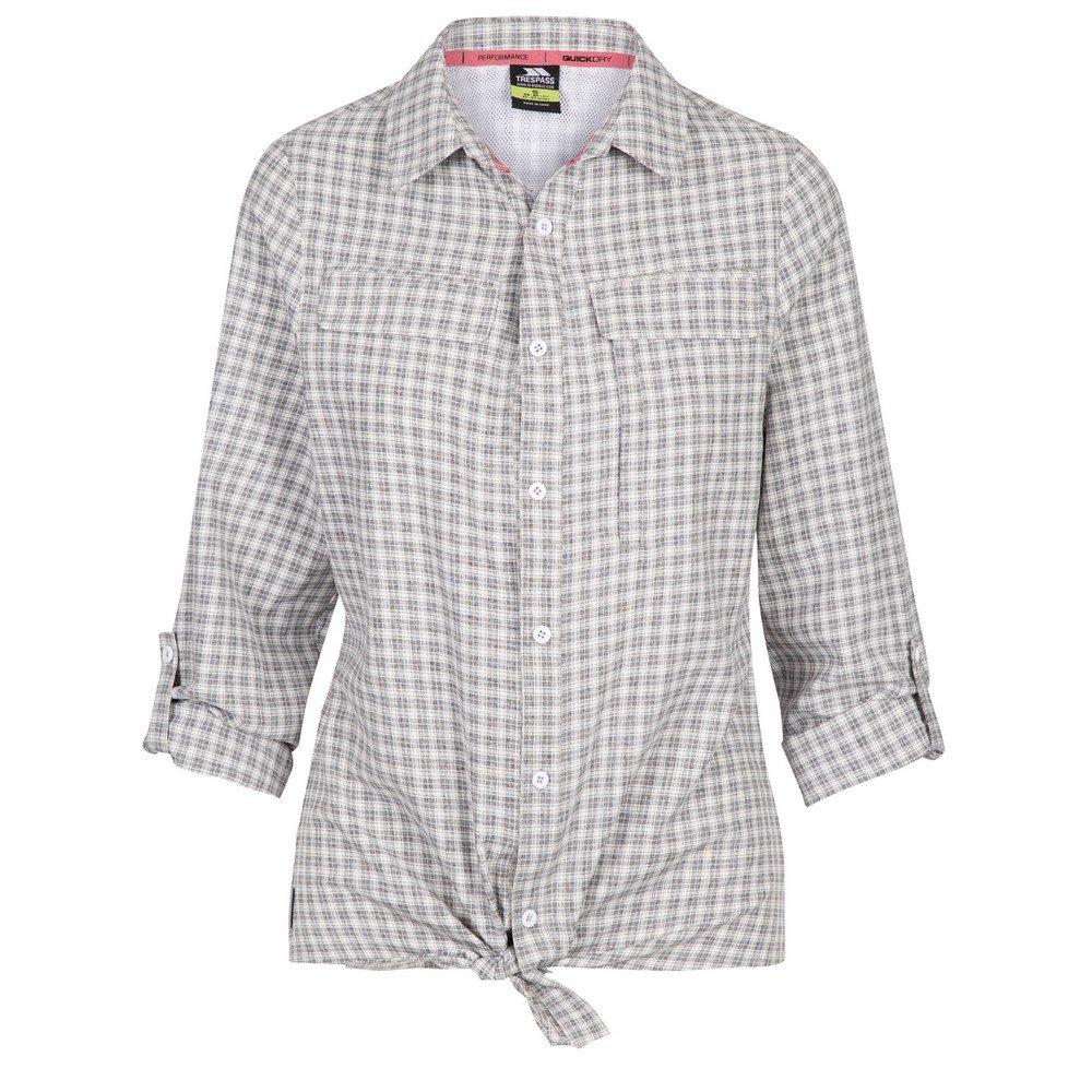 Image of Hemd Zum Krempeln Damen Taubengrau S