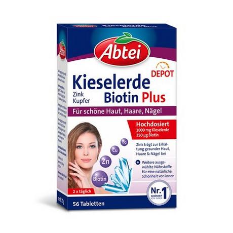 Abtei  Kieselerde Biotin Haut Haare Nägel 