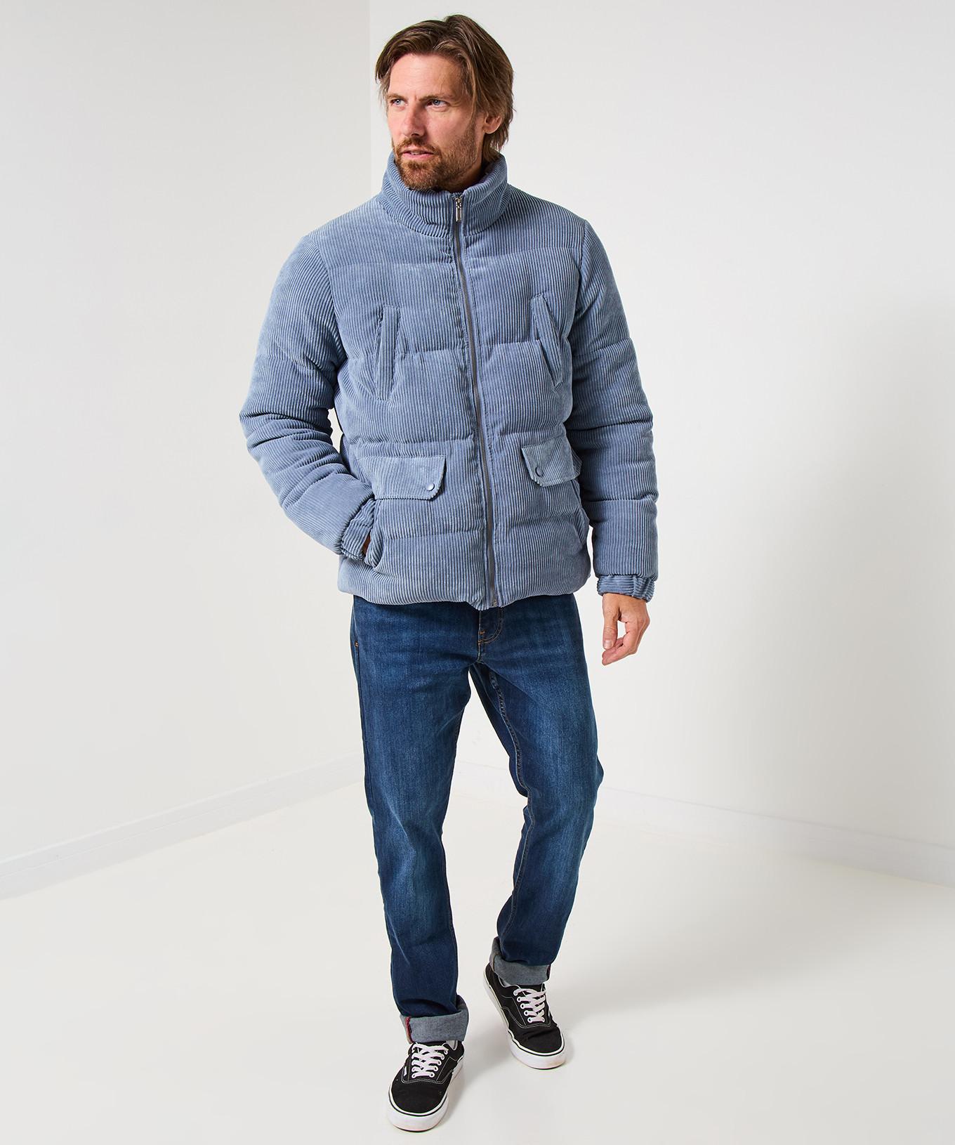 Joe Browns Cord Steppjacke mit Trichterkragen  