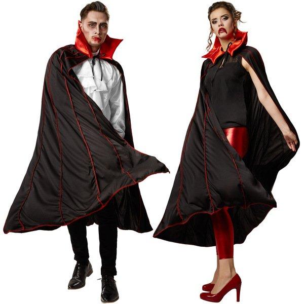 Tectake  Cape pour vampire avec col dentelé 