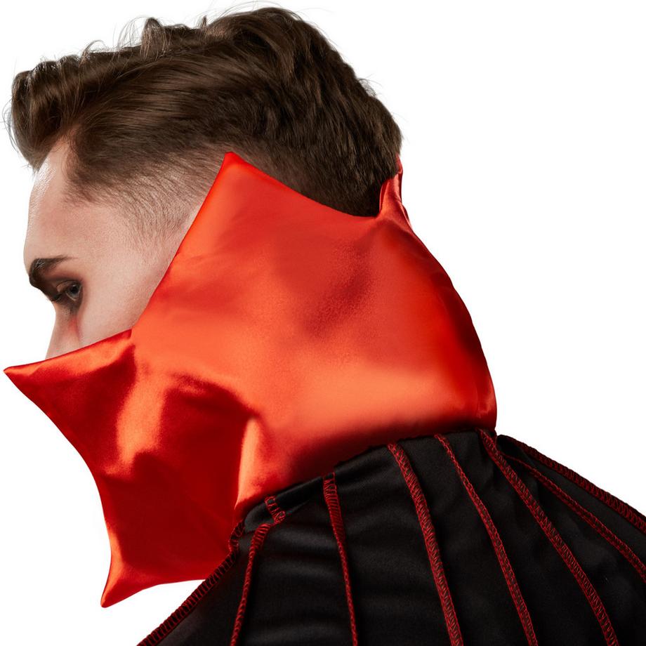 Tectake  Mantello da vampiro con colletto a punte 