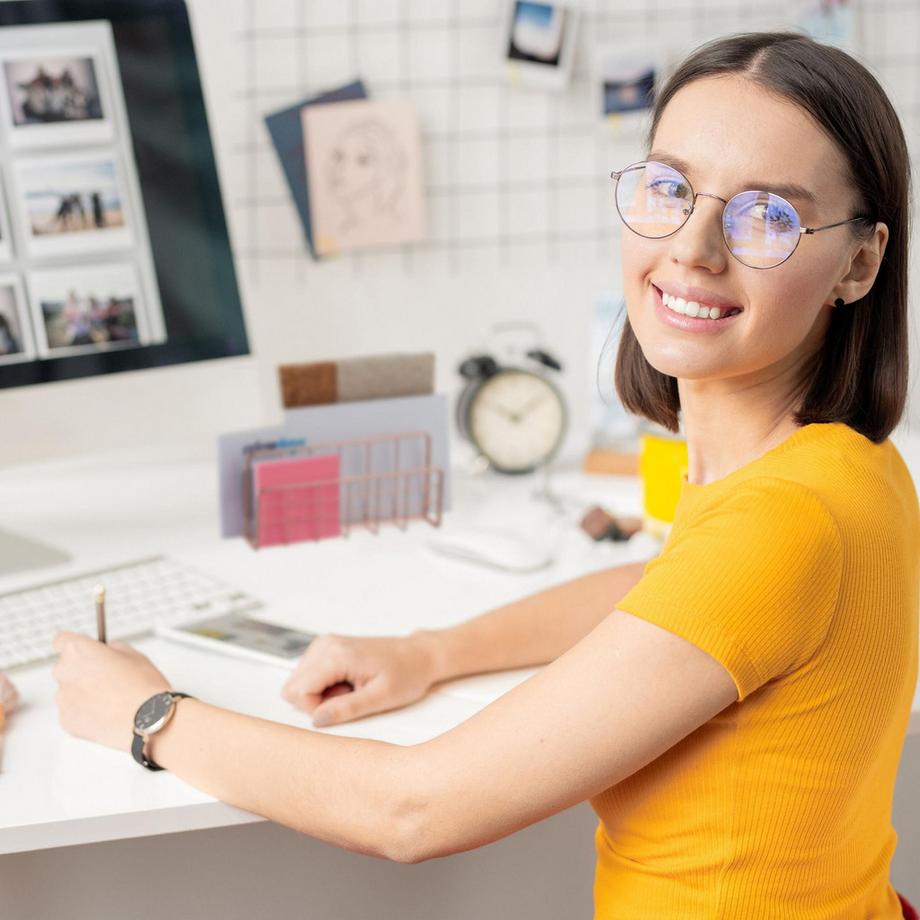 Northix  Porte-documents à 3 compartiments or rose 