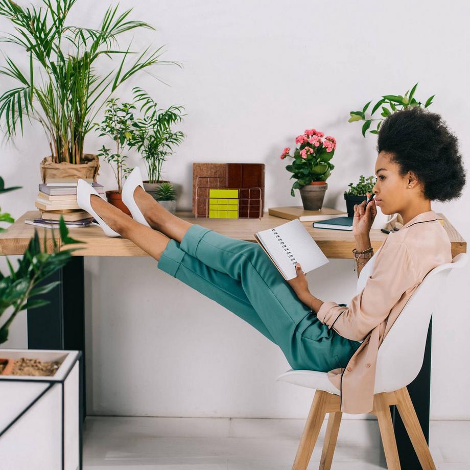 Northix  Porte-documents à 3 compartiments or rose 