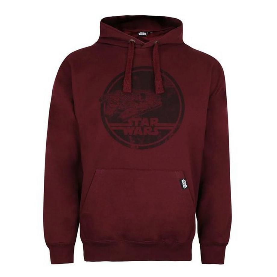 STAR WARS Star Wars Millennium Falcon Logo Felpa con Cappuccio  