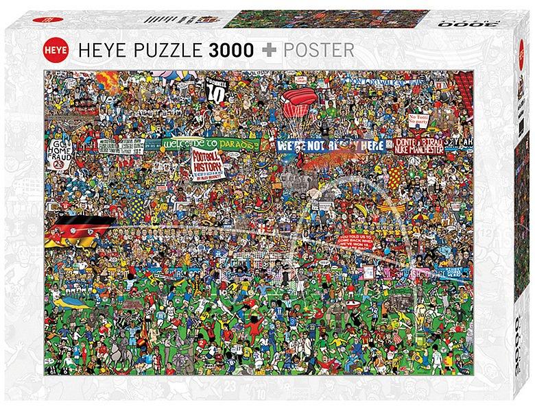 Image of Puzzle Football History (3000Teile)