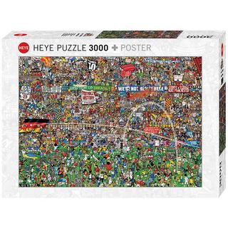 Heye  Puzzle Football History (3000Teile) 