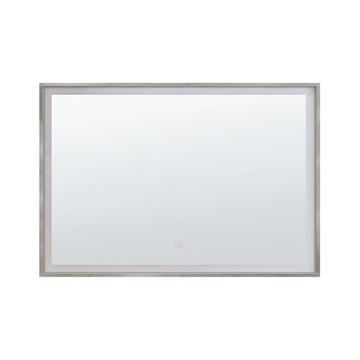 Miroir en Matière synthétique Moderne ARGENS