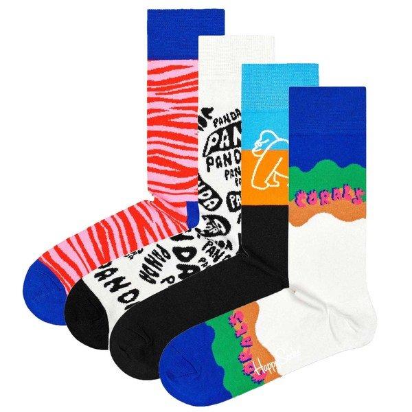 Image of Socken 4er Pack-wwf Gift Set Damen Schwarz 41/46