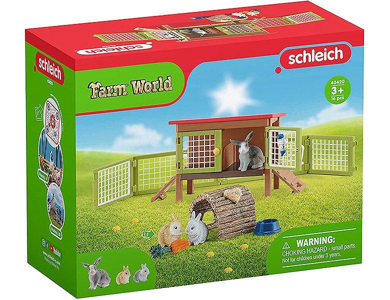 Schleich  Farm World Kaninchenstall 