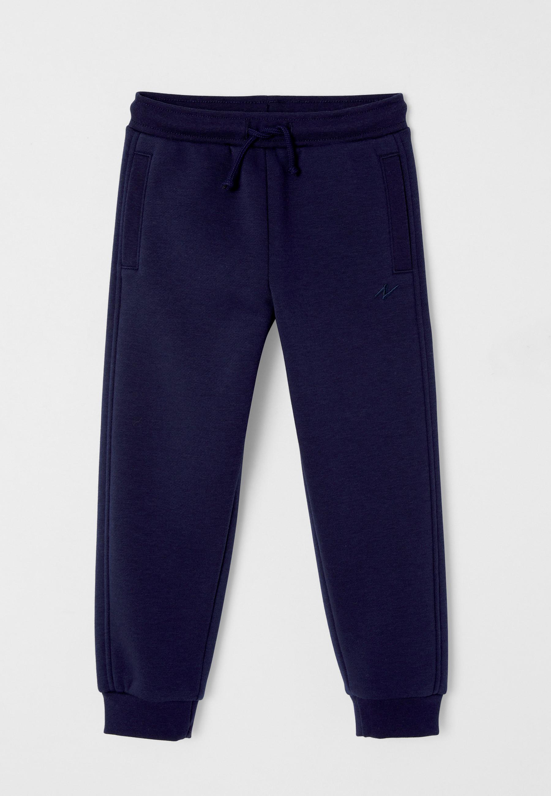 Image of Kinder-jogginghose Mit Gerippten Abschlüssen Thermolactyl Unisex Blau 86