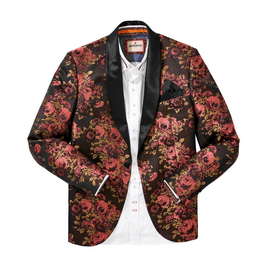 Joe Browns Blazer con motivo floreale e collo a scialle  