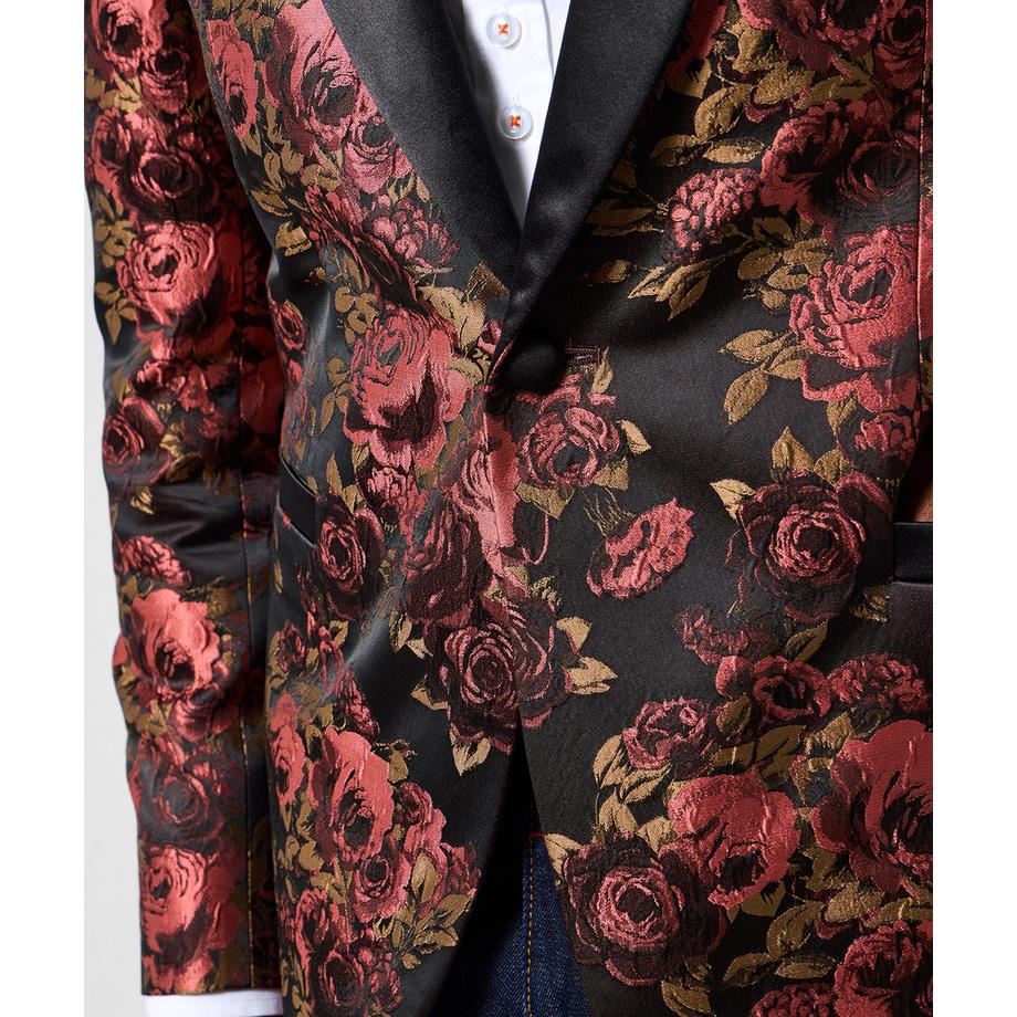 Joe Browns Blazer con motivo floreale e collo a scialle  