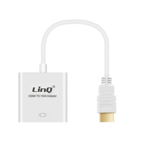 Image of HDMI auf VGA Adapter LinQ – Weiß