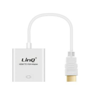 Adattatore da HDMI a VGA LinQ bianco