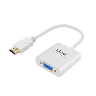 Avizar  Adaptateur HDMI vers VGA LinQ Blanc 