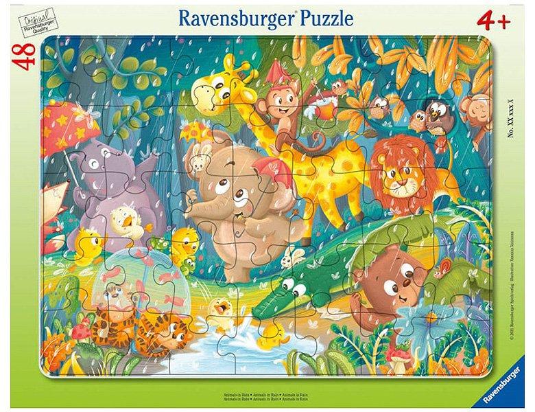 Ravensburger  Puzzle Es regnet! (48Teile) 