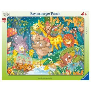 Ravensburger  Puzzle Es regnet! (48Teile) 