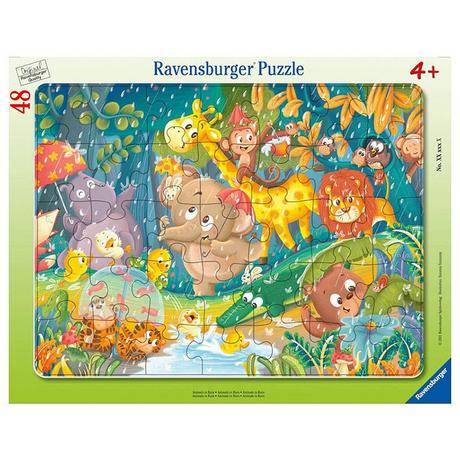 Ravensburger  Puzzle Es regnet! (48Teile) 