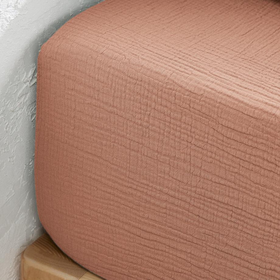 La Redoute Intérieurs Drap-housse Kumla en mousseline de coton  