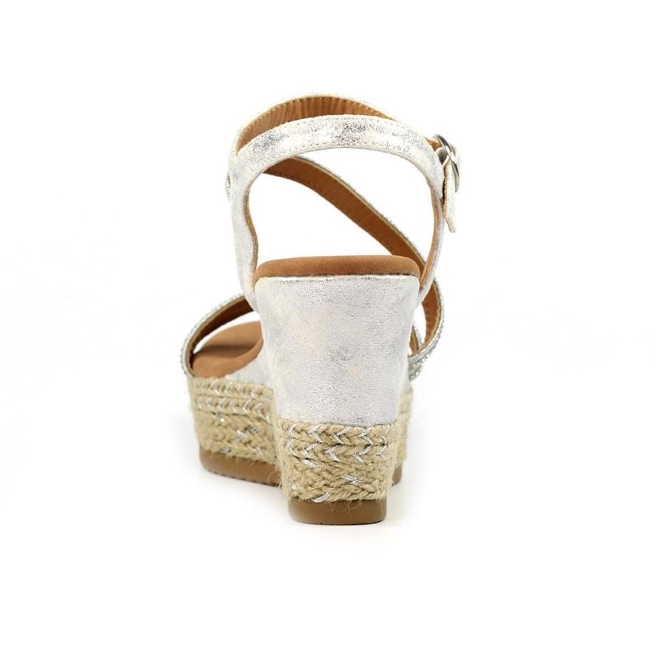 Lunar Sandali con zeppa Fern  