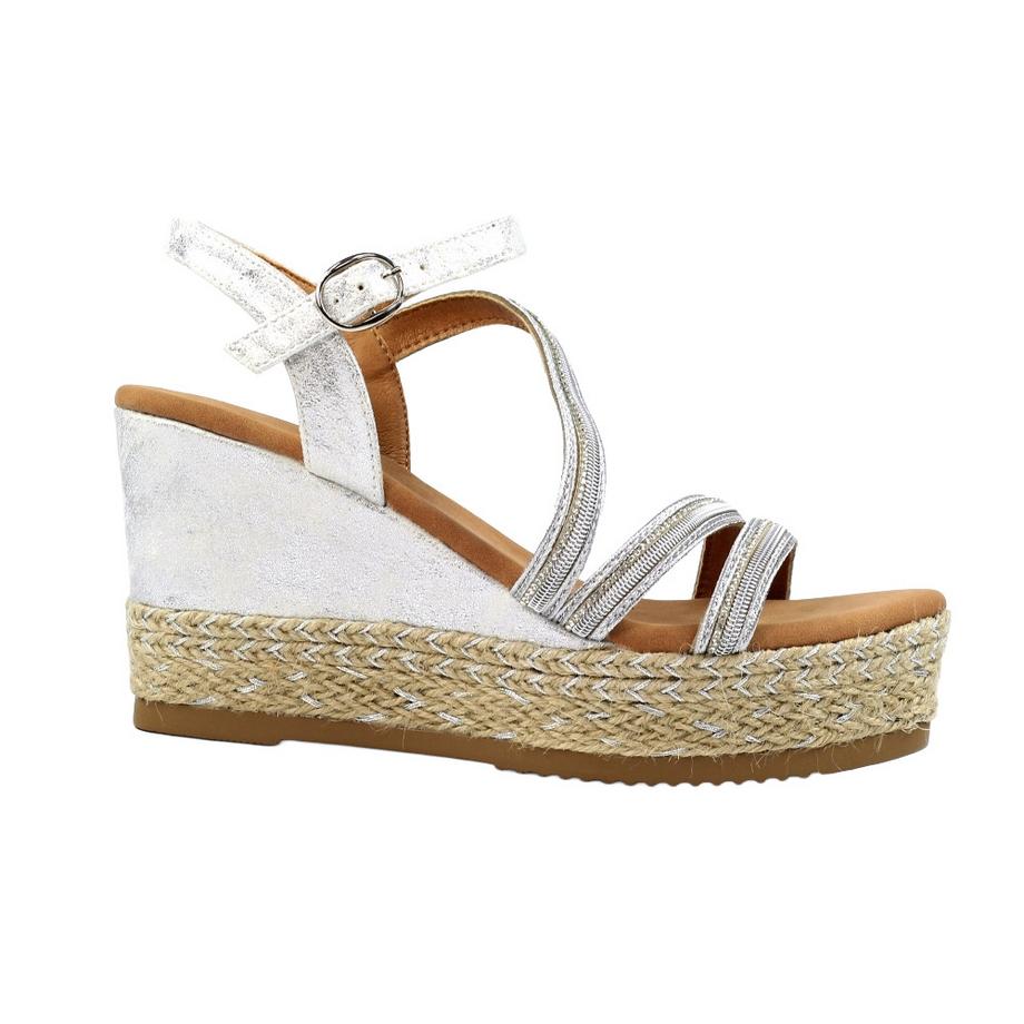 Lunar Sandali con zeppa Fern  