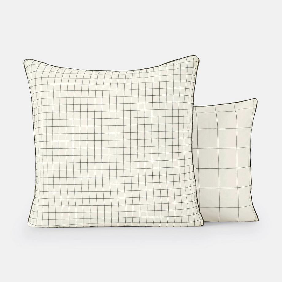 La Redoute Intérieurs Basile Taie d'oreiller motif à carreaux  