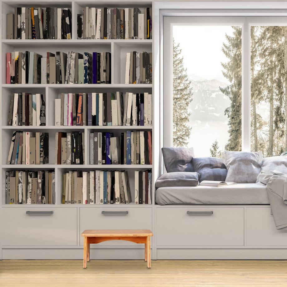 Northix Tritthocker aus Bambus  