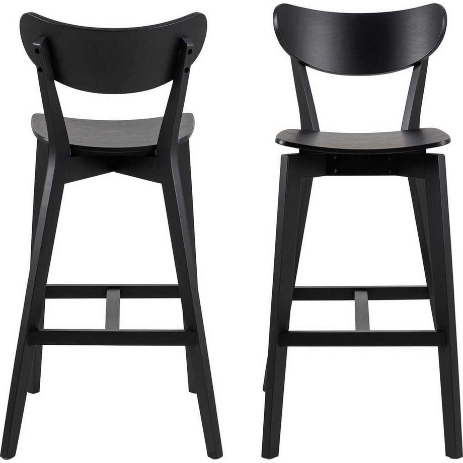 mutoni Barhocker Enrico Rubberwood 105 (1 Stück)  