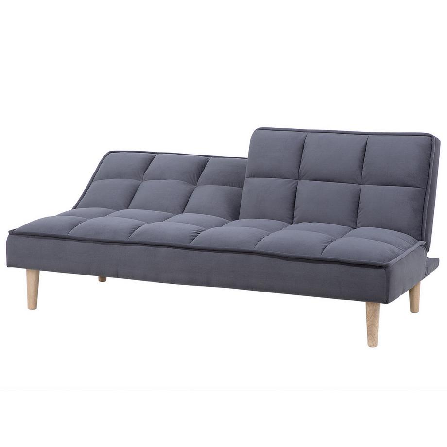 Beliani Schlafsofa aus Stoff  SILJAN  