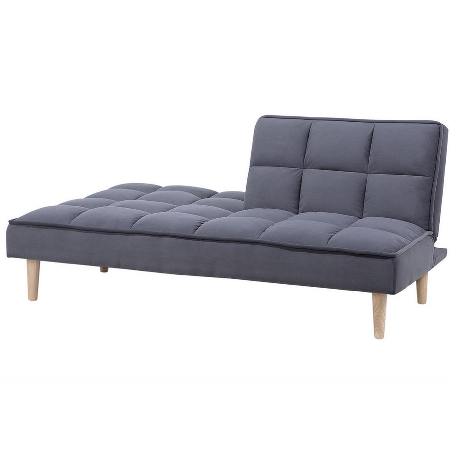 Beliani Schlafsofa aus Stoff  SILJAN  