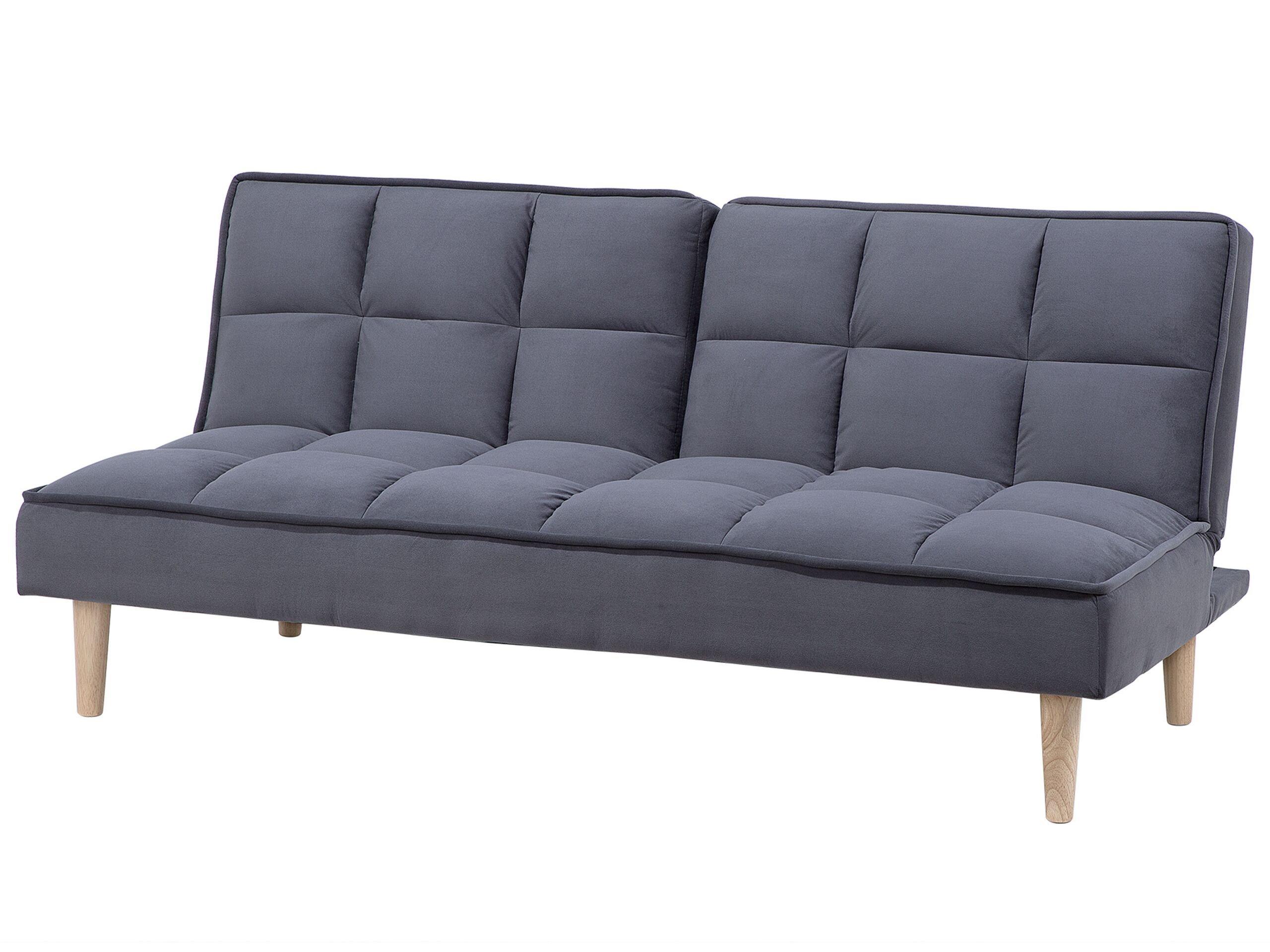 Beliani Schlafsofa aus Polyester Klassisch SILJAN  