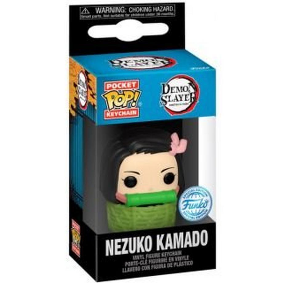 Key Funko Pop! Demon Slayer : Nezuko Kamado in Basket