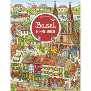 Basel Wimmelbuch Brüchler, Mirco (Illustrationen) Gebundene Ausgabe 