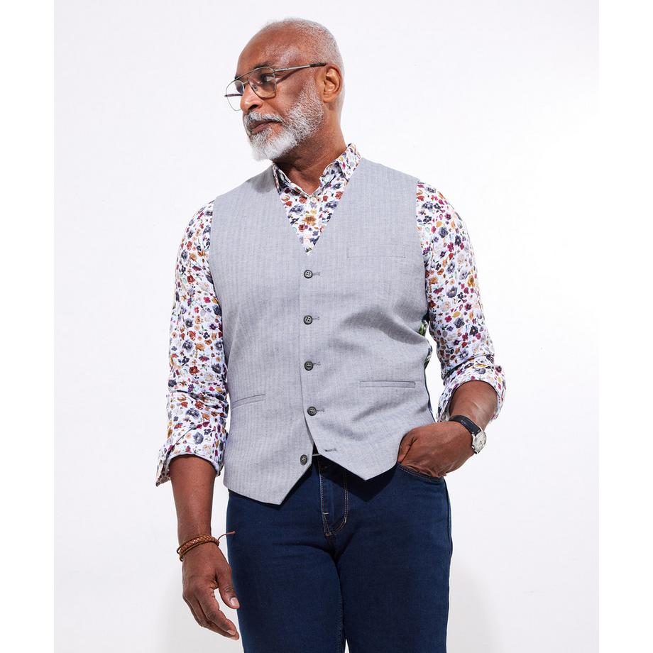 Joe Browns Gilet Lino Spigato  