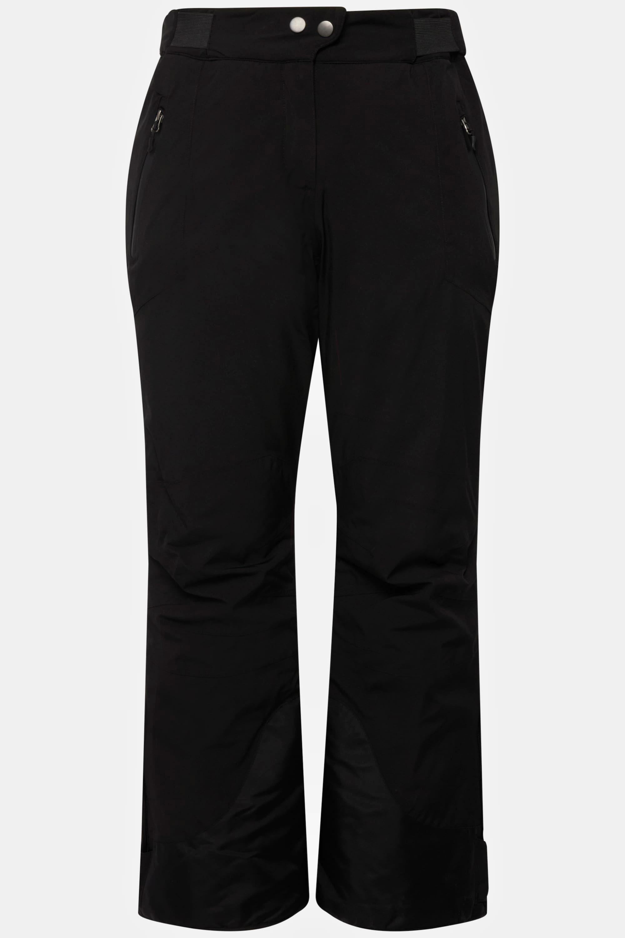 Ulla Popken HYPRAR Wasserdichte Skihose mit Klettriegel  