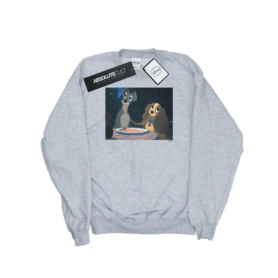 Disney  Lady And The Tramp Spaghetti Slurp Sweatshirt 