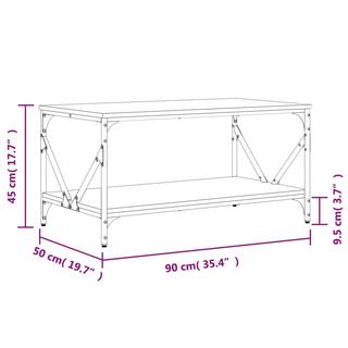 VidaXL Couchtisch holzwerkstoff  