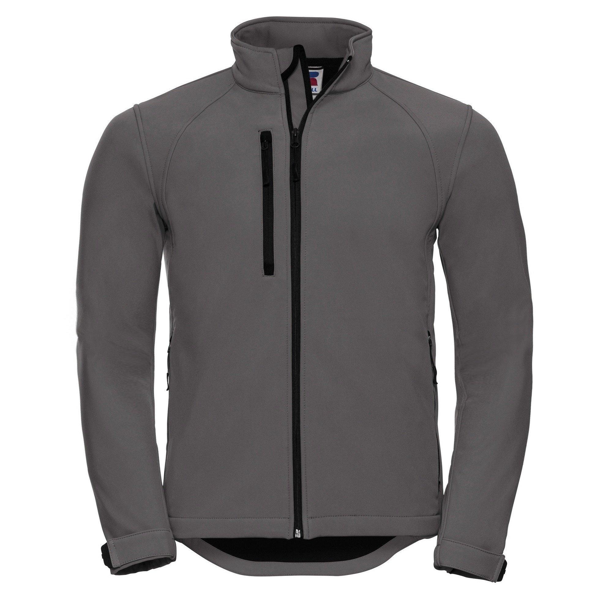 Image of Jerzees Colours Jacke, Wasser Und Windabweisend Herren Titangrau S