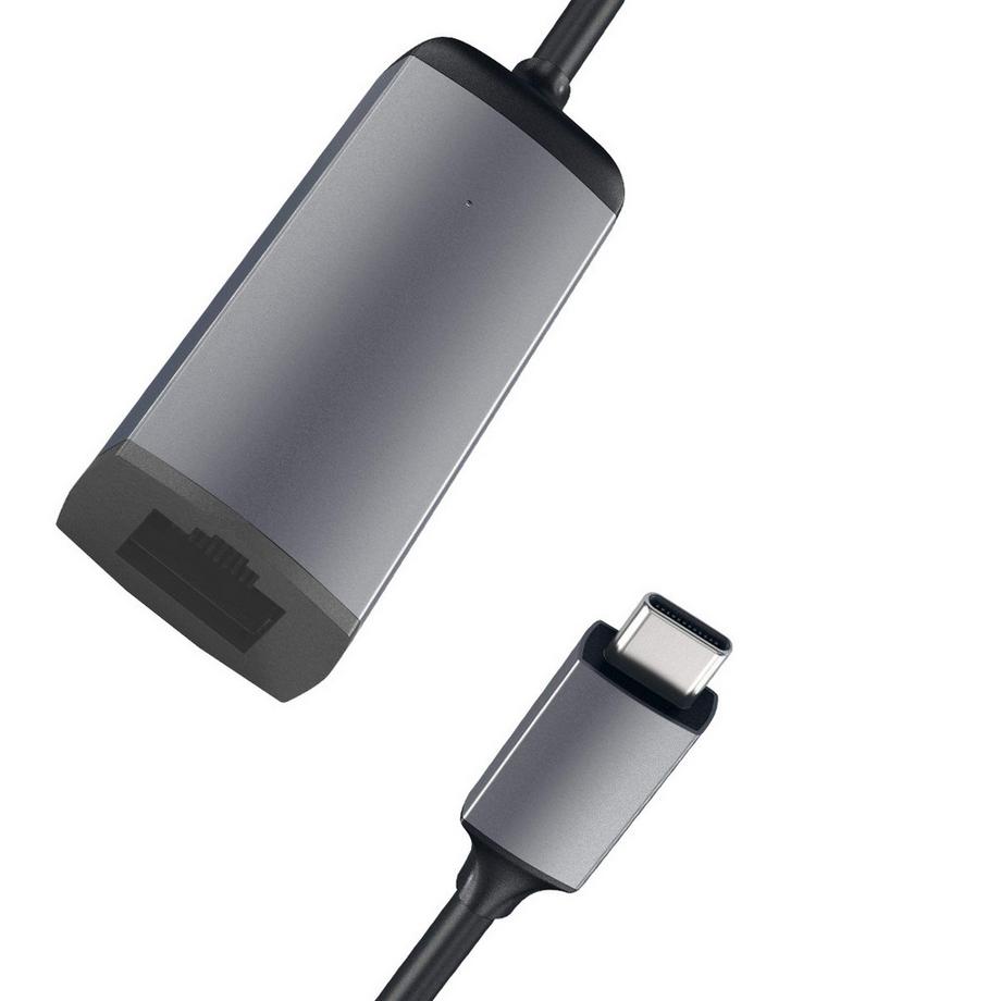 SATECHI  adattatore in alluminio elegante da USB di tipo C a Gigabit Ethernet, supporta 1000Mbps 
