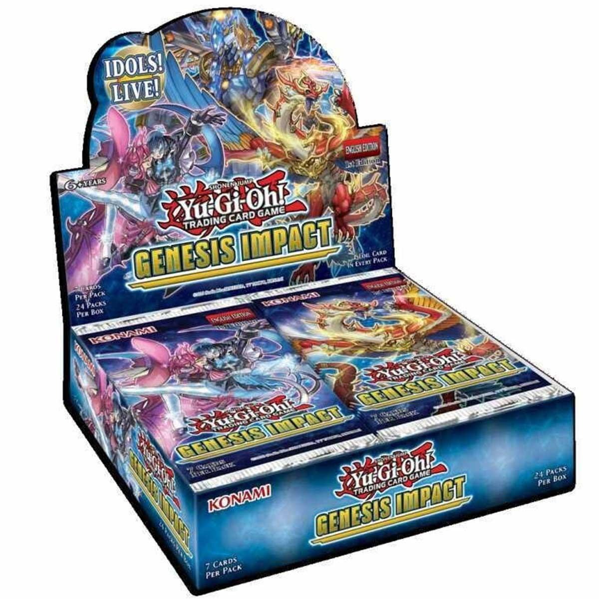 Yu-Gi-Oh!  Genesis Impact Booster Display - 1. Auflage  - EN 