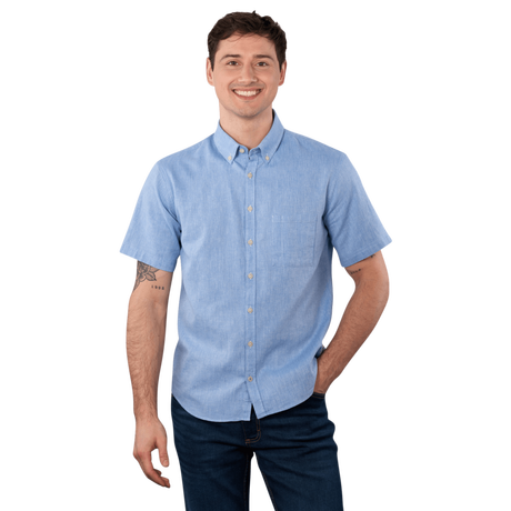 BRAX Dan Button Down Leinenhemd  