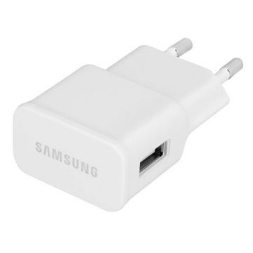 Chargeur Samsung + Câble micro USB blanc