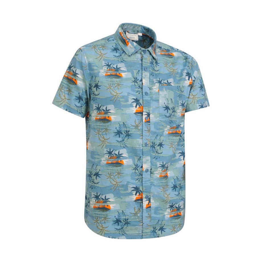 Mountain Warehouse Camicia a maniche corte con stampa tropicale  