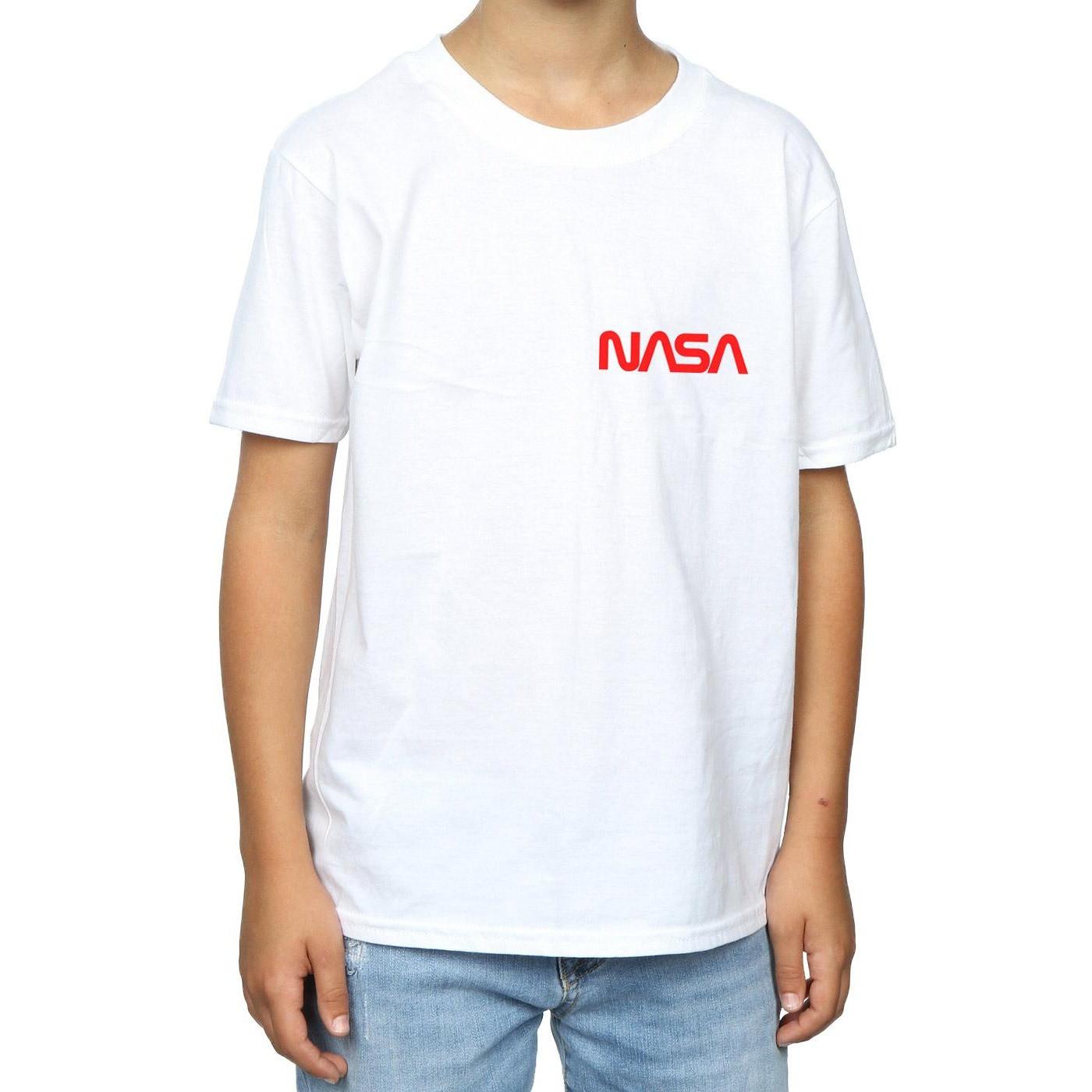 Nasa  Modern Logo Chest TShirt 