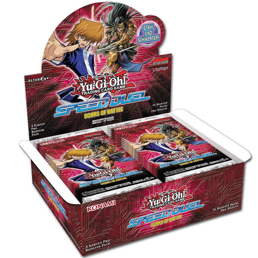 Yu-Gi-Oh!  Speed Duel: Scars of Battle Booster Display - DE 